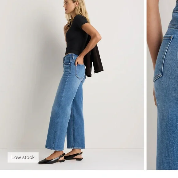 Quince Grey Women's Jeans - Picture 7 of 9